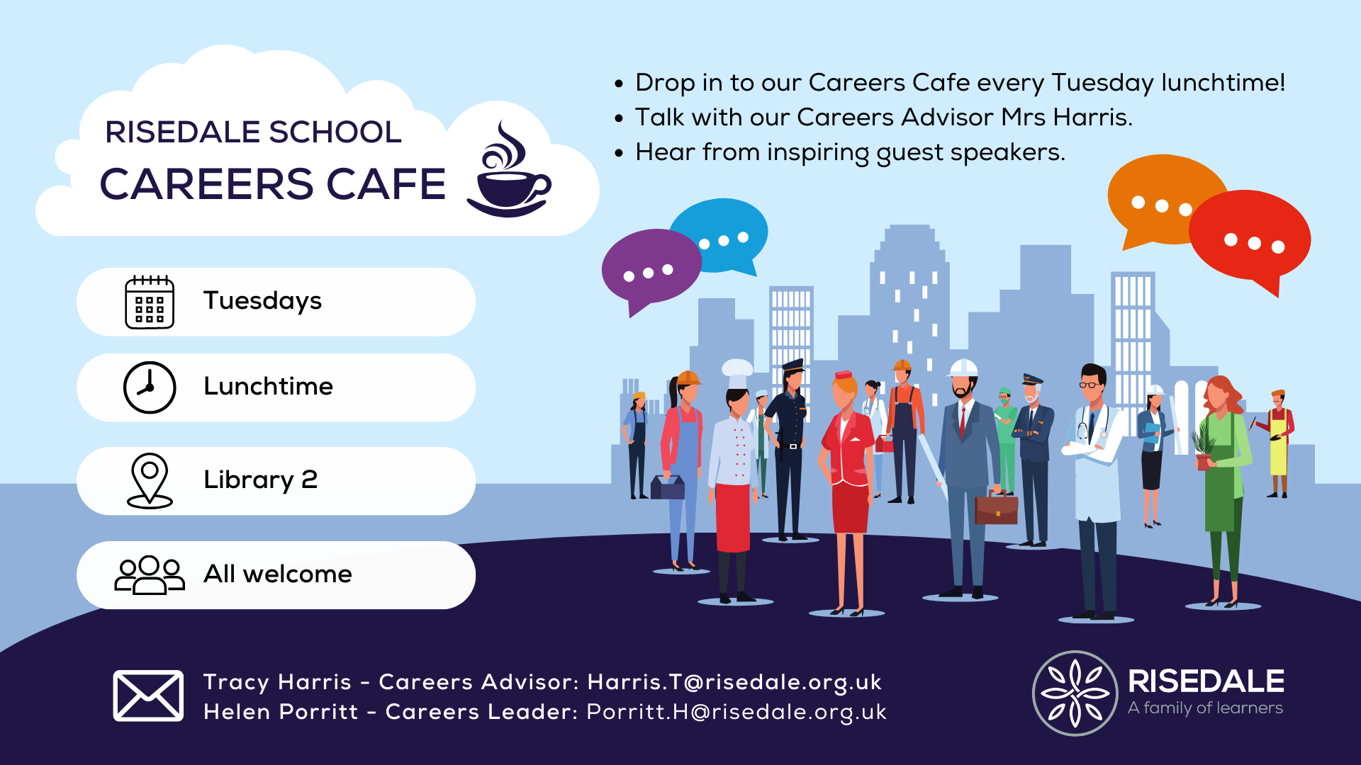 Careers Cafe Poster 2025